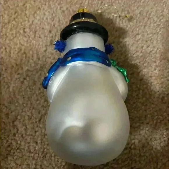 christopher radko Snowman Ornament ￼ - Picture 2 of 9